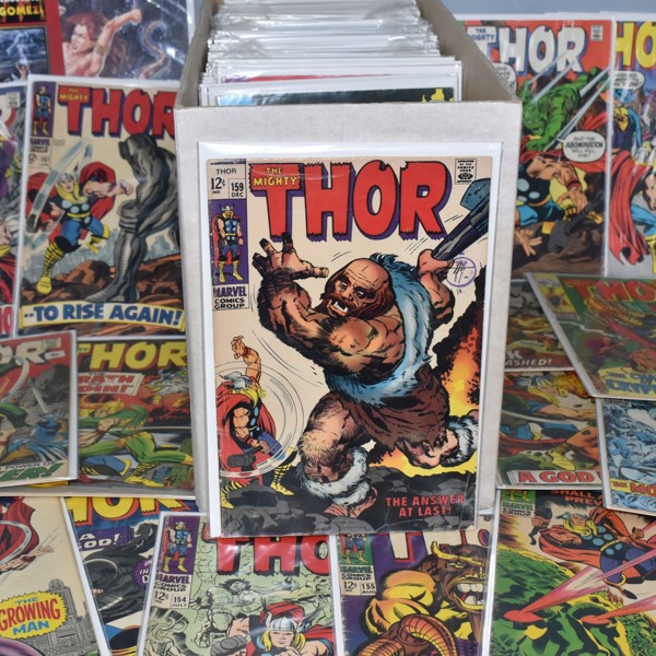 Marvel Comics Wolverine, Thor, X Men, Black Panther, Doctor Strange Sold £540