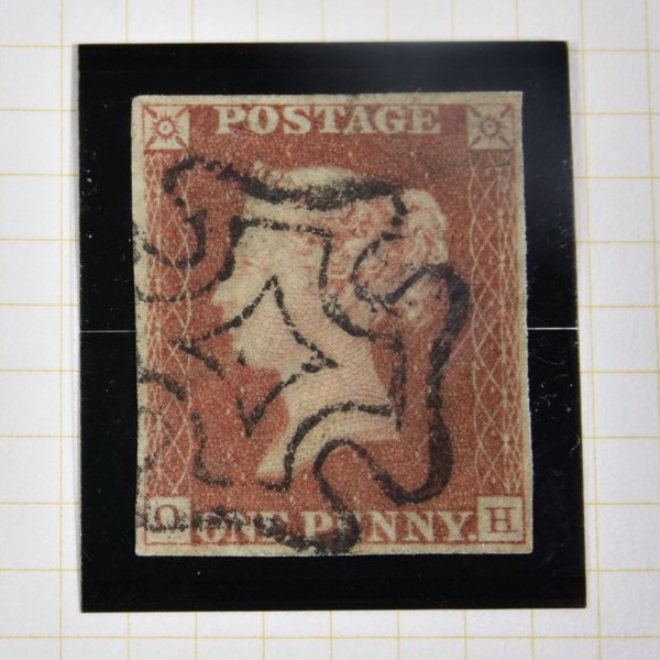 Penny Red Stamp Sold £680