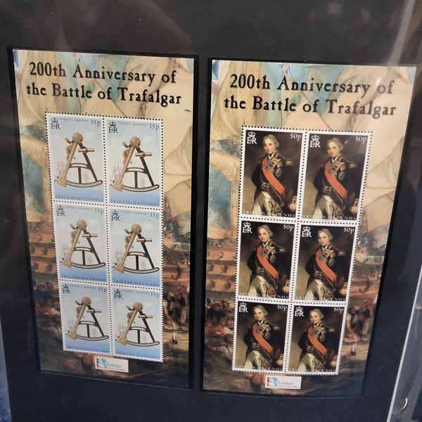 Large GB stamps collection including 200th anniversary Battle of Trafalgar sold £1,350.jpg