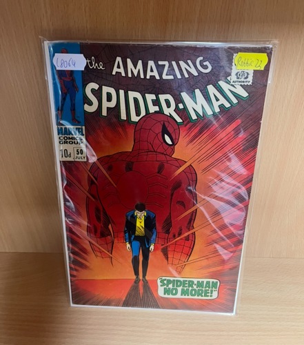 The Amazing Spider-Man #50 features the first appearance of Kingpin.