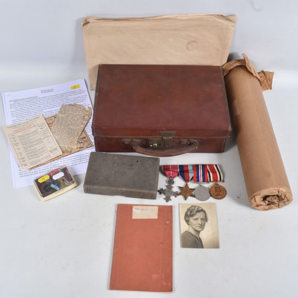 Military Archive Of WW2 British Soldier And POW Sold £380