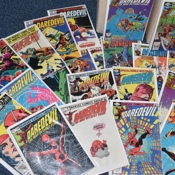 More Than 360 Daredevil Marvel Comics #8 To #380 Sold £750