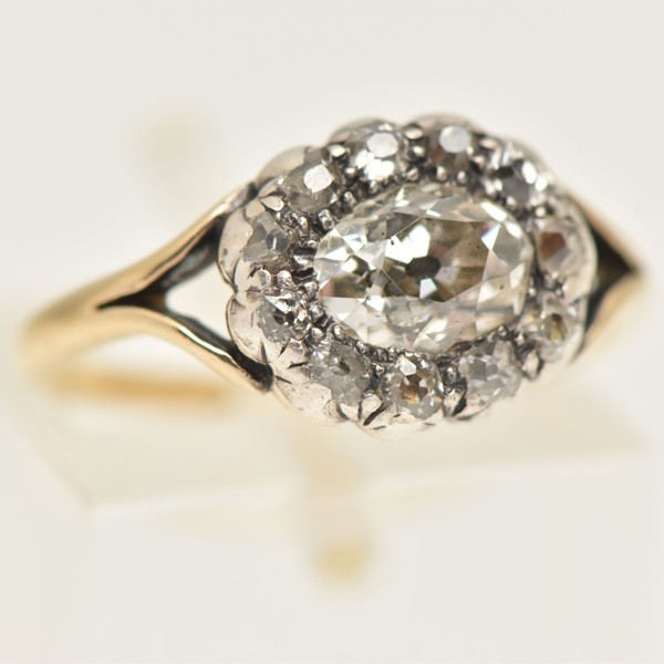 Diamond Cluster Ring Sold £1,300