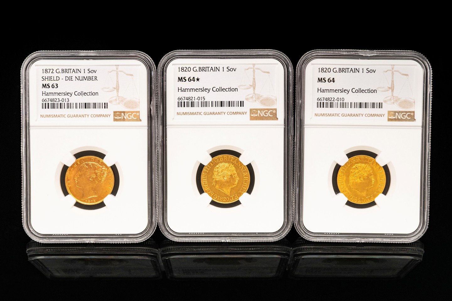Hammersley Soverign Coins Aug 2025 DB