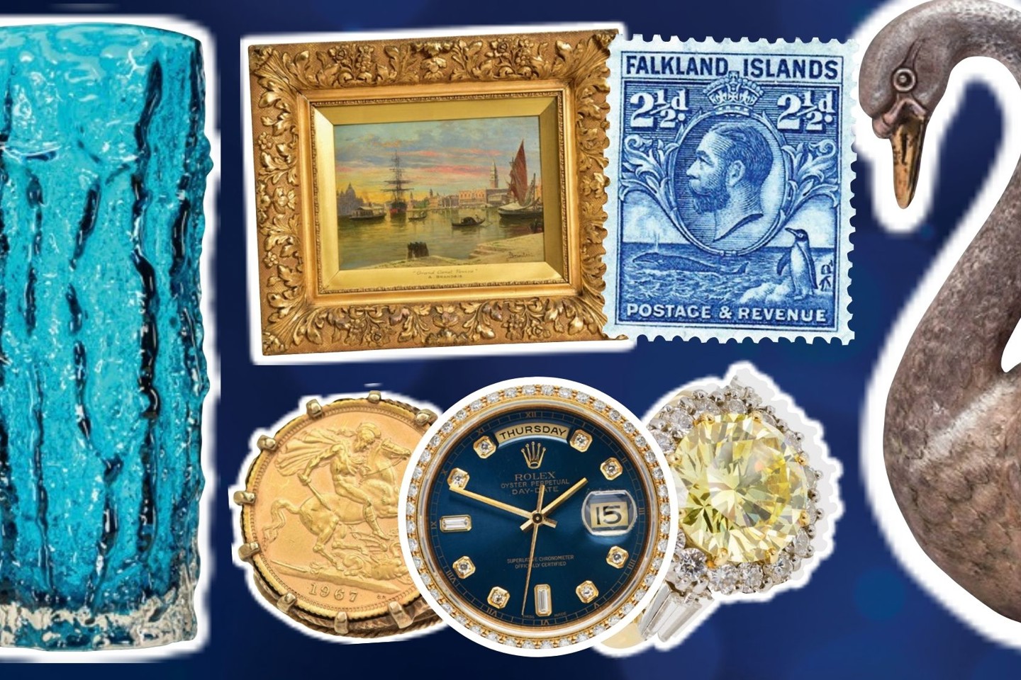 Valuations Page Top Blue Background