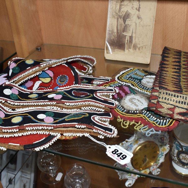 North American Beaded Items Sold £1,250