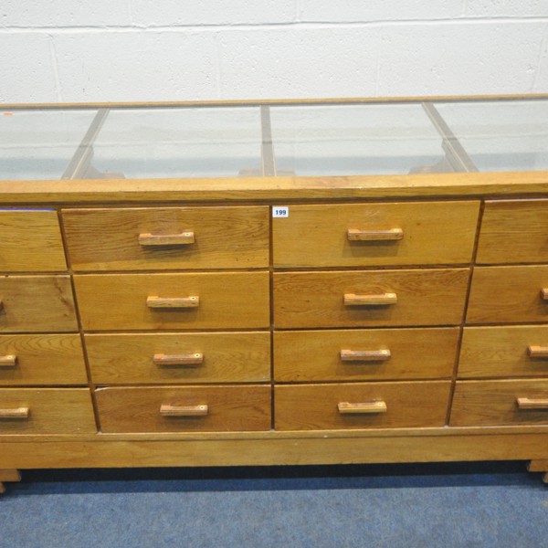 Dudley And Co Ltd Art Deco Haberdashery Counter Sold £560