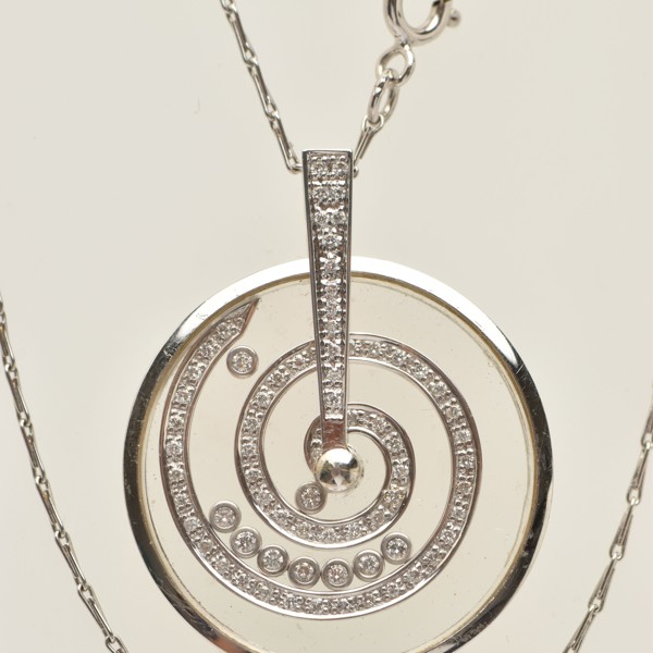 Contemporary Diamond Necklace Sold £600