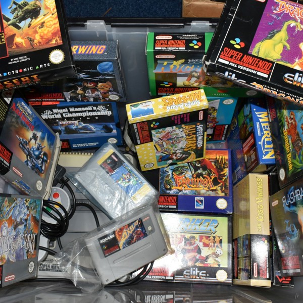 Nintendo SNES Bundle Sold £600