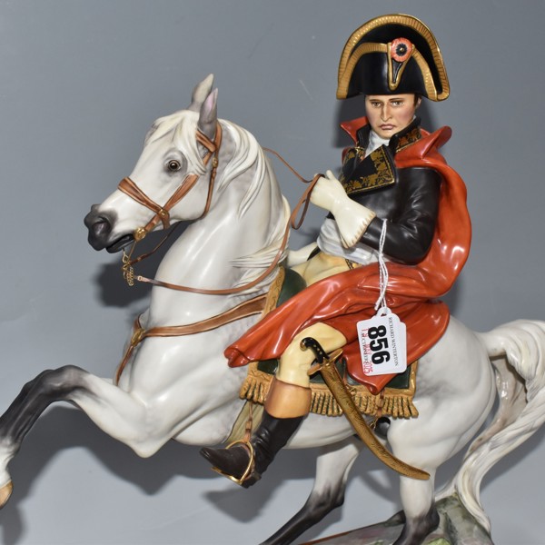 Royal Worcester Figure Of Napoleon Bonaparte Sold £300