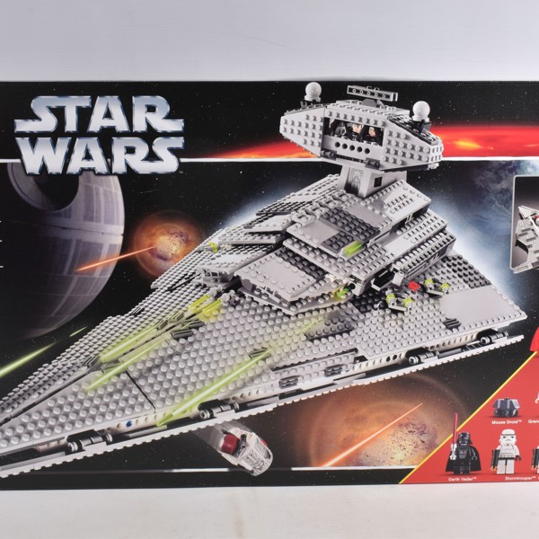 Sealed Boxed LEGO Star Wars Imperial Star Destroyer Reference 6211 Sold £320