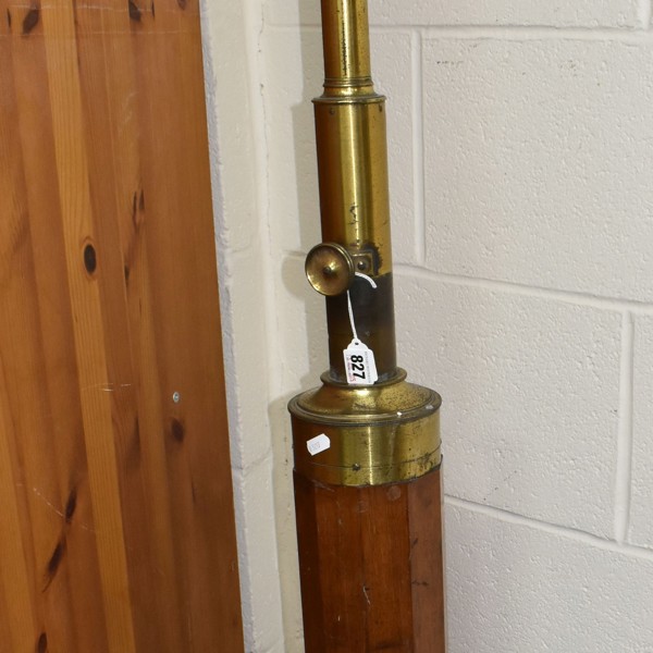 Large Decagonal Refractor Telescope Sold £1,200