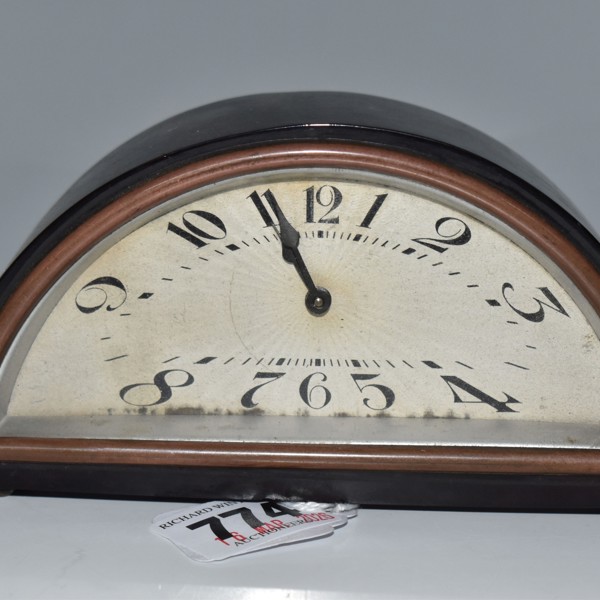 Cherry Red Bakelite Cased Clock Sold £1,900