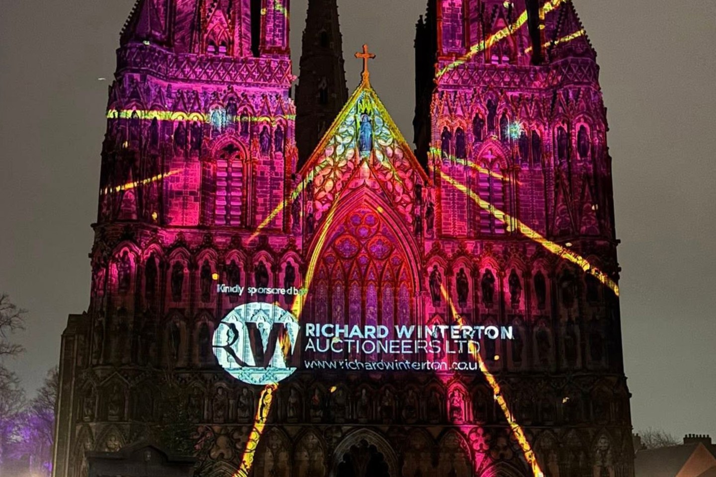 2025 Lichfield Cathedral Christmas Lights JB Page Top