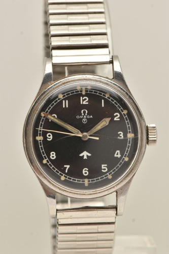 RAF Omega 'Fat Arrow' 1953 military watch sold £1,350.jpg