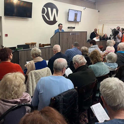 Filming took place at The Lichfield Auction Centre on October 22 2024.