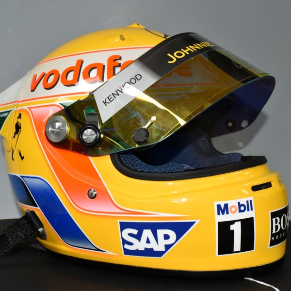 2008 Arai GP6 Full Size Lewis Hamilton Replica Formula One Helmet Sold £2,000