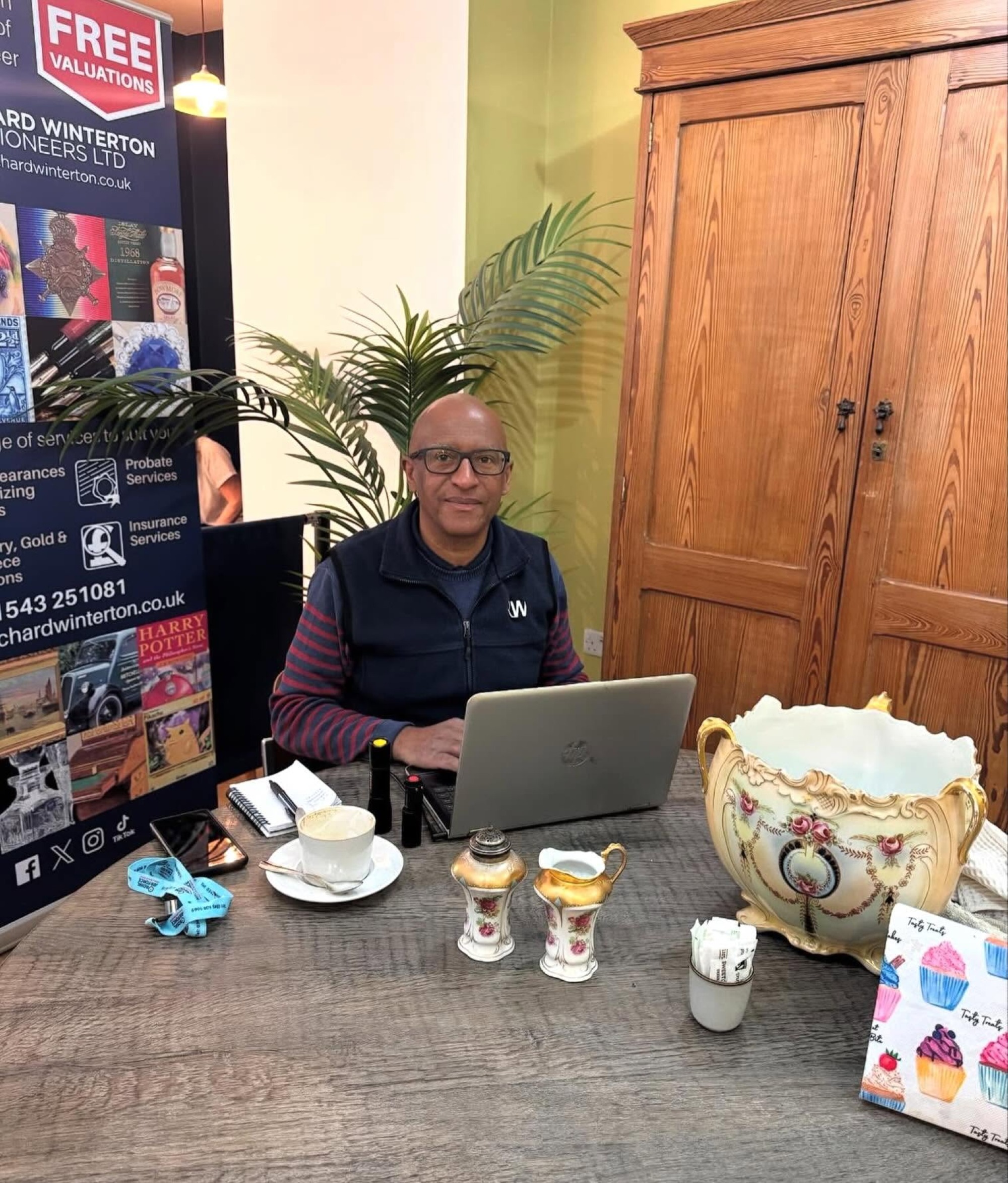 David Fergus Auction Cafe