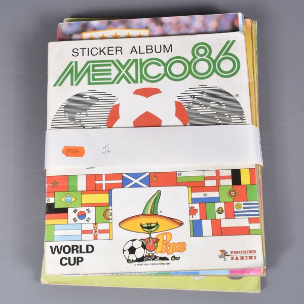 Panini Football And Sporting Sticker Albums Sold £160 Web