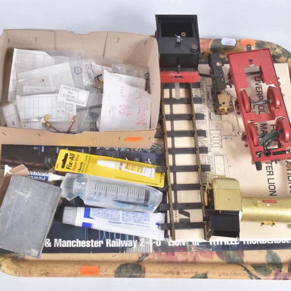 Part Built Aster Gauge 1 Live Steam Model Kit Liv Manc Rail Loco Lion Sold £520