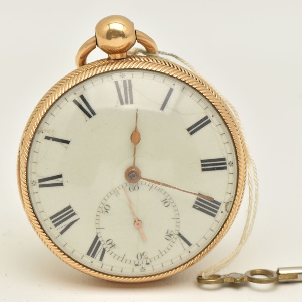 Early Victorian 18Ct Gold Open Face Pocket Watch Sold £3,800