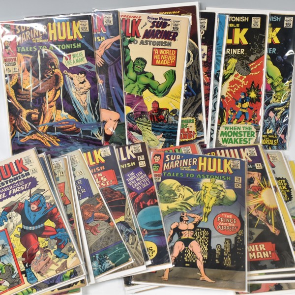Collection Of Tales To Astonish Marvel Comics Sold £380