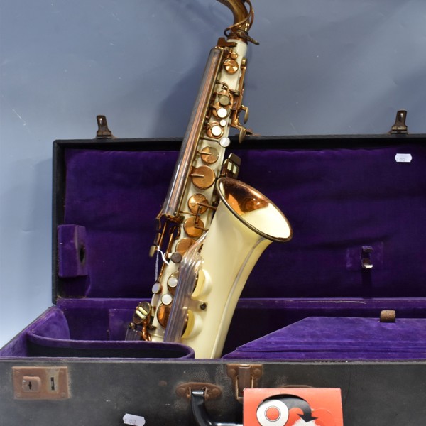 Grafton Acrylic Alto Saxophone Sold £750