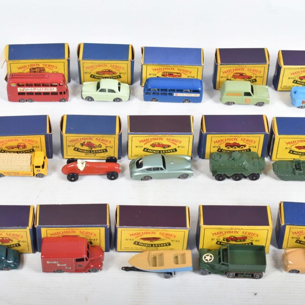 Boxed Matchbox 1 75 Series Models Sold £1,100 (No 46 60)