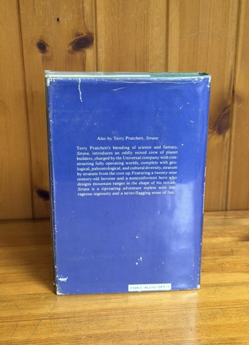 Terry Pratchet book The Colour Of Magic First Edition First State back.jpg