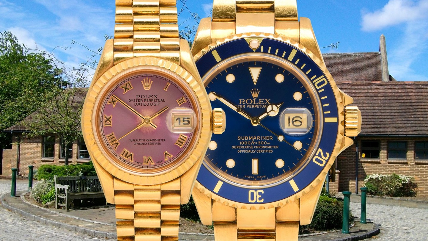 Gold Rolex Watches Trinity Centre