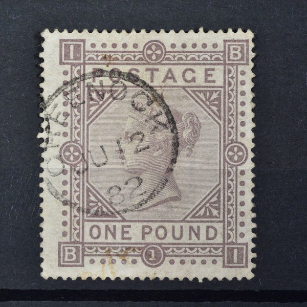 1867 Brown Lilac Stamp Sold £750
