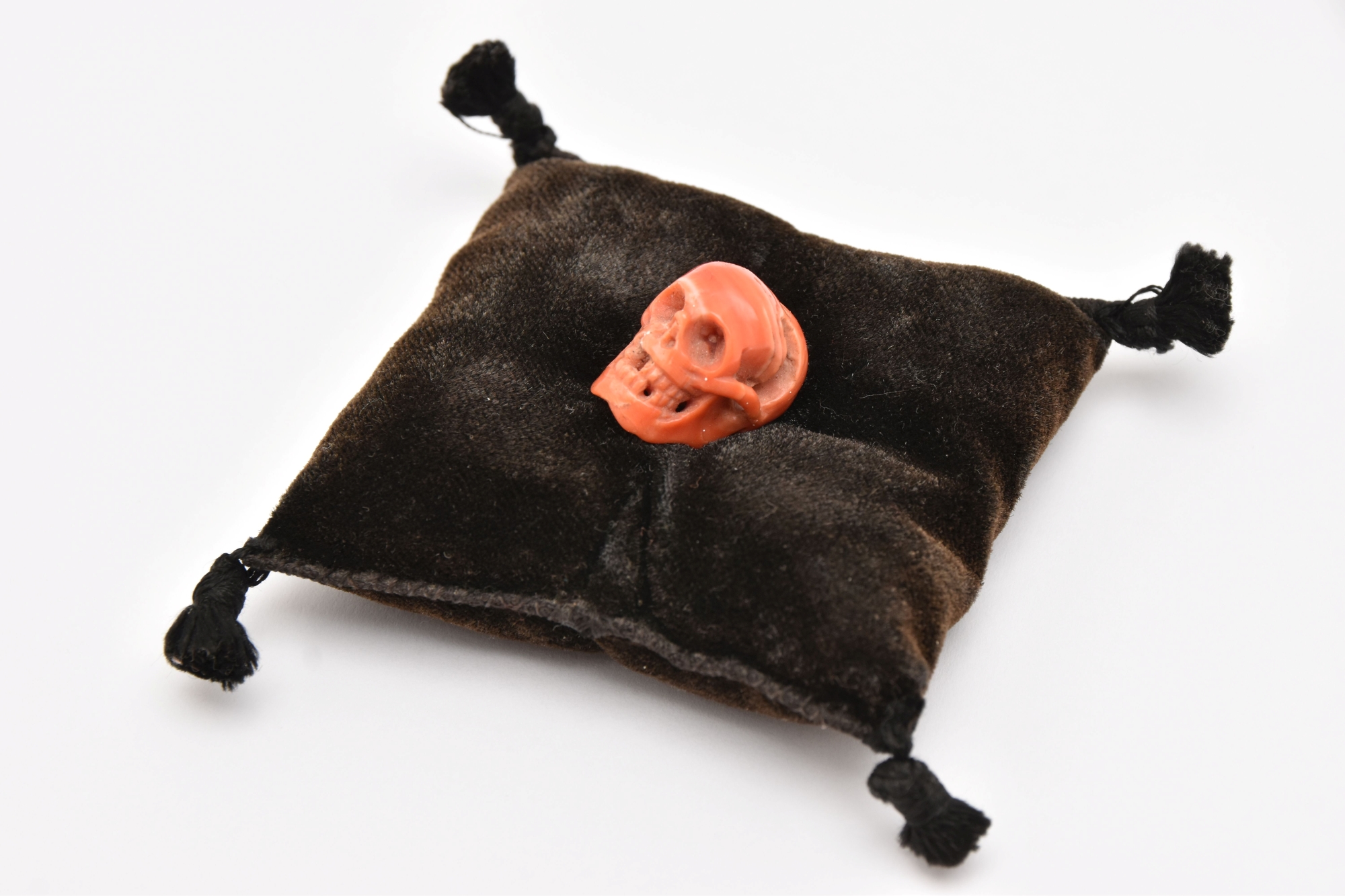 Early C19th Carved Coral Skull Sold £400