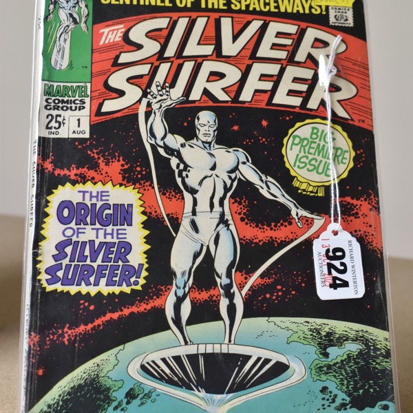 Silver Surfer Volume 1 #1 Marvel Comic Sold £200