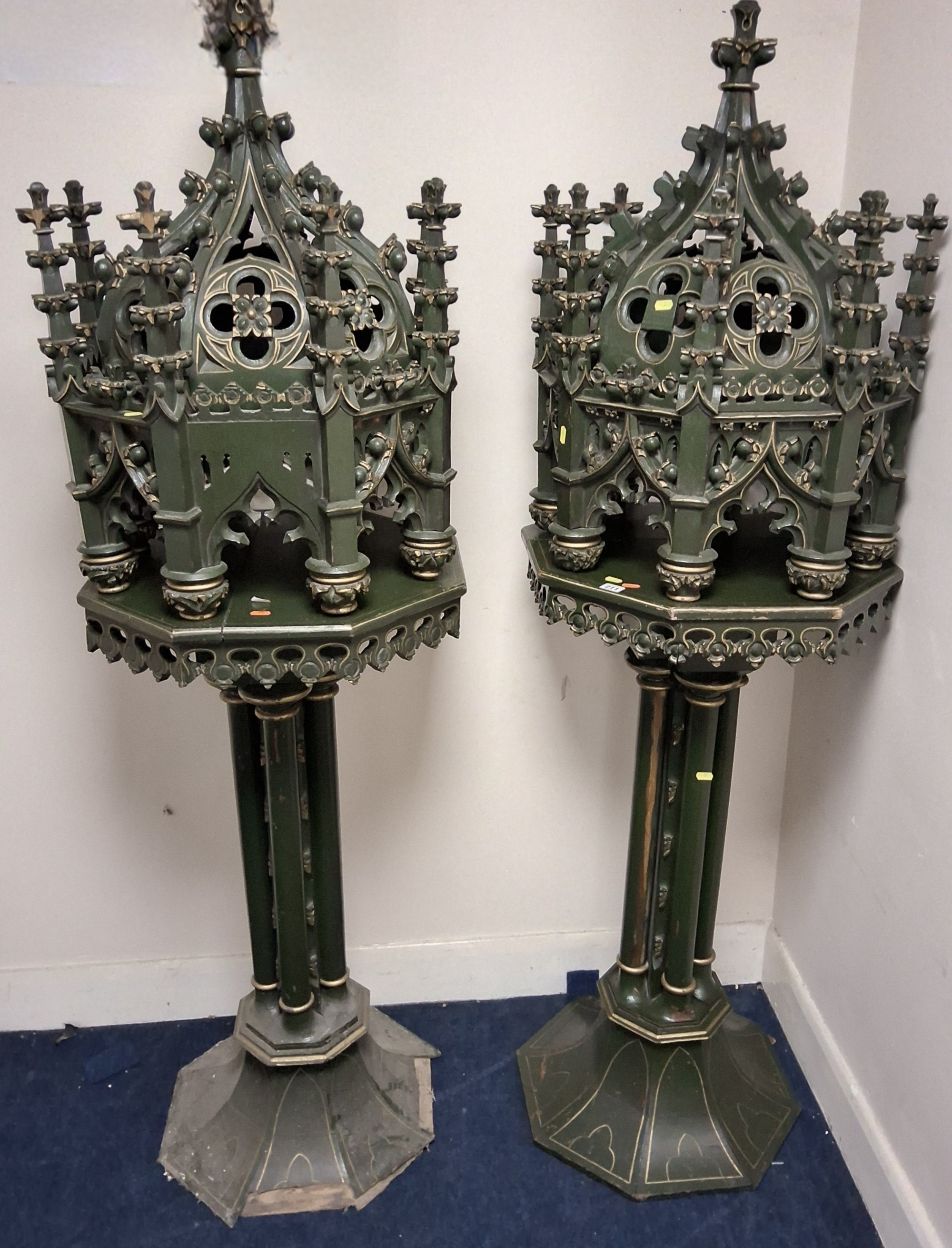 Pair of ecclesiastical pillars sold £750.jpg