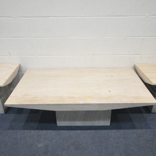 Travertine Tables Sold £480