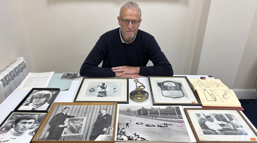 Cataloguing the collection brought Rob French's professional life full circle.
