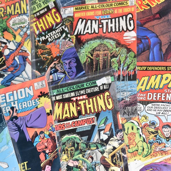 Marvel And DC Comics Sold £520