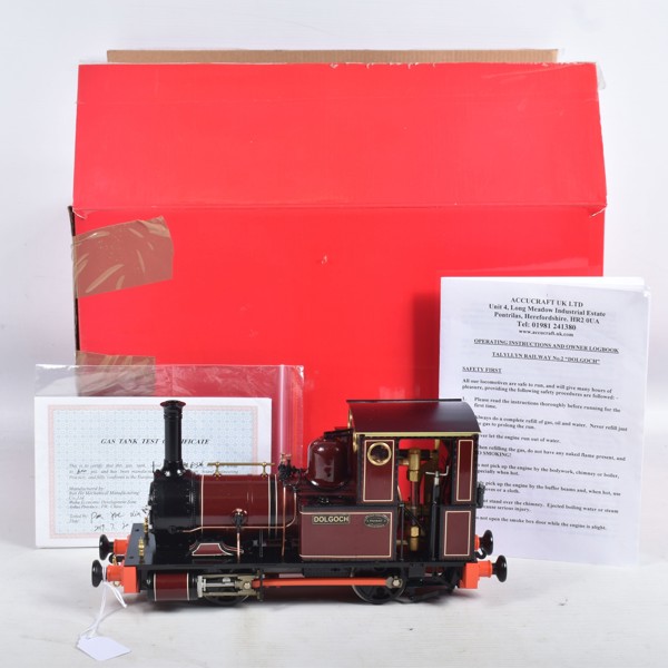 Boxed Accucraft Trains 16Mm Scale Live Steam Well Tank Locomotive Sold £950