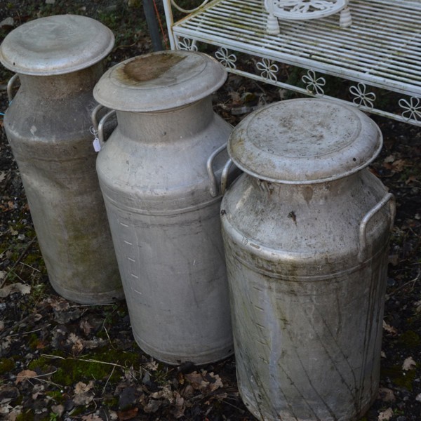 Aluminium Milk Churns Sold £200