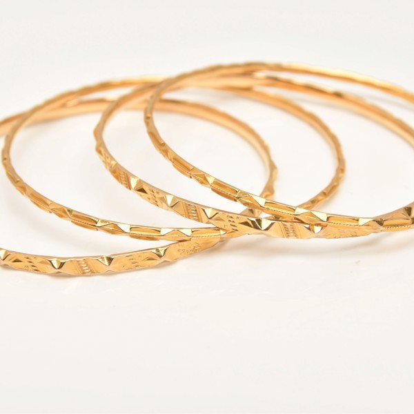 Four Indian Bangles Sold £2,500