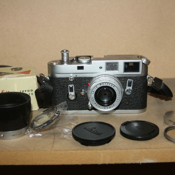 Leica M4 Film Camera With Elmar 50Mm Lens Sold £1,400