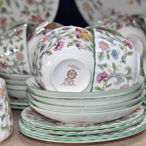 Minton Hadden Hall Dinnerware Pattern B 1451 Sold £800