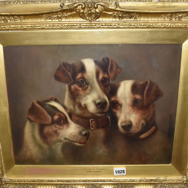 Charles Dudley 'The Three Graces' Oil Painting Sold £500