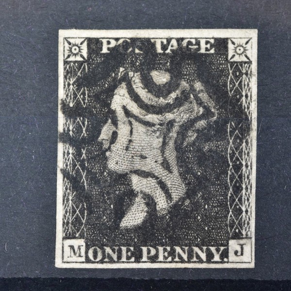 Penny Black Plate 11 Stamp Sold £780