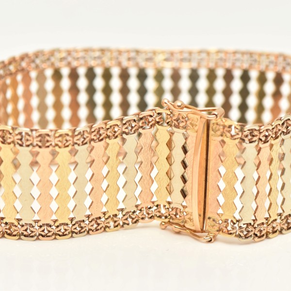 Italian Tri Colour Bracelet Sold £1,800