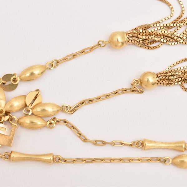 18Ct Gold Link Chain Necklace Sold £3,800