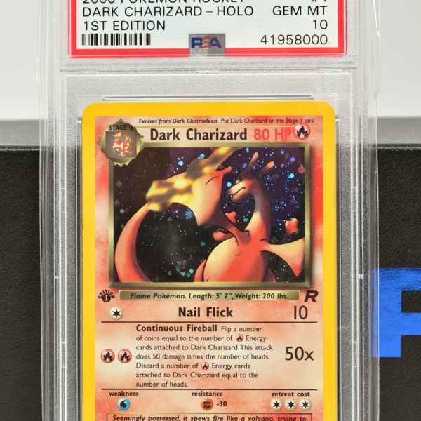 Team Rocket Set Dark Charizard Holo £4600