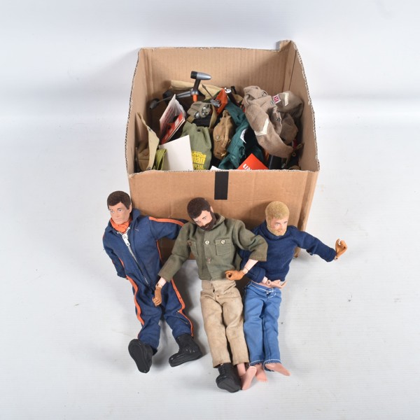 1970S Action Man Figures And Accessories Sold £240