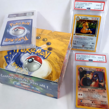 Sealed First Edition Pokémon Trading Card Booster Box Sells For A