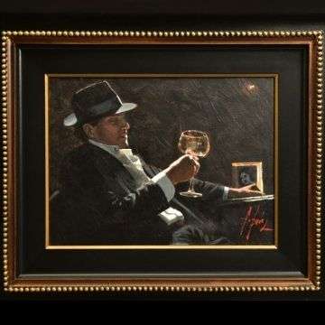 Fabian Perez 'Study For Tinto II' sold £4000